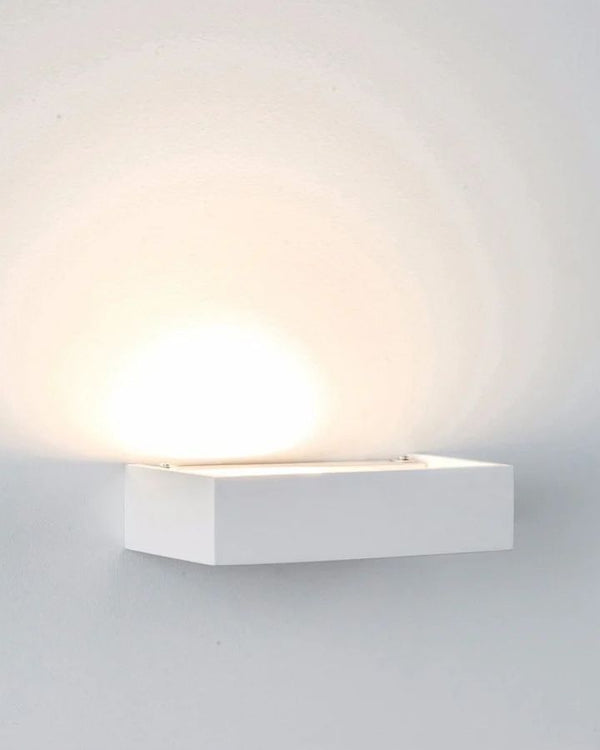 Sleek Profile White Up Wall Light | SALE