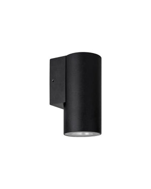 Sleek Stainless Steel Down LED Wall Light | Black | Lighting Collective