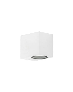 Square Surface Mounted Wall Light | White | Lighting Collective