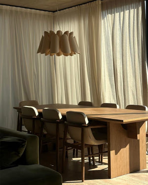 Tiered Timber Pendant Light | Ash