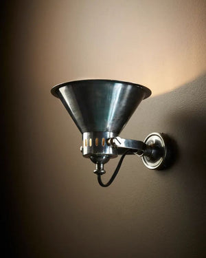 Traditional Antique Wall Light | Silver | Lighting Collective