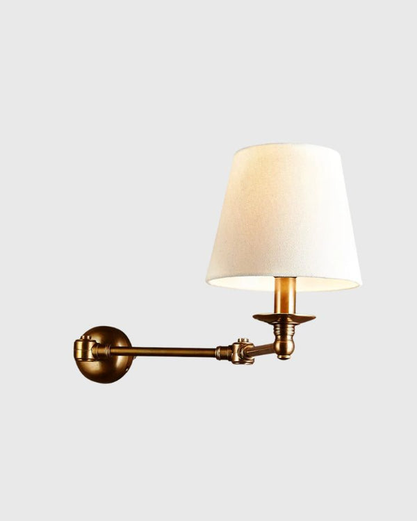 Antique Brass / Natural Linen