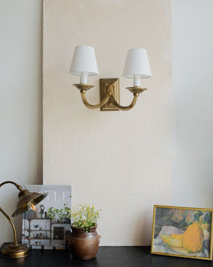 Traditional Victorian Double Wall Light | Lighting Collective