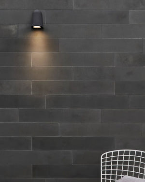 Transitional Styled Bunker Light | Black | Lighting Collective