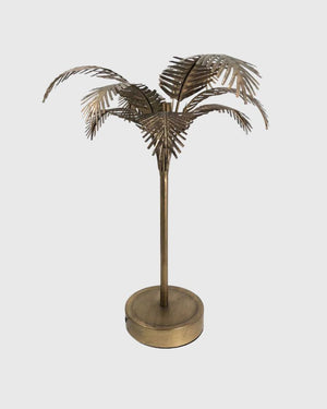 Tropical Palm Leaves Table Lamp | Gold | Lighting Collective