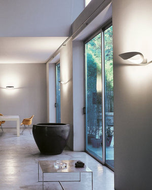 Twisted Aluminium Wall Washer | Mesmeri | White