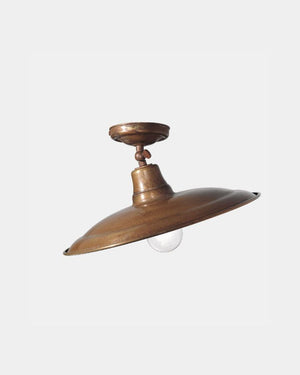Vintage Plate Adjustable Ceiling Light