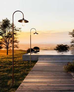 Italian Made Traditional Lamp Post | D7 | Translucent | Lighting Collective