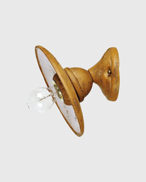 Maiolica Dish Wall Light | Assorted Finishes - Lighting Collective