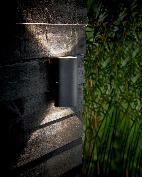 Matte Black LED Wall Light | Up & Down