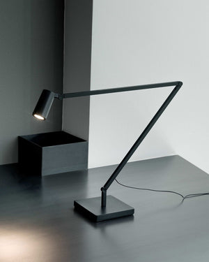 Matte Black Spot Light Desk Lamp-Lighting Collective