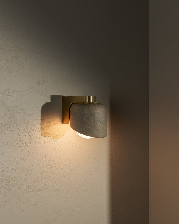 Raw Clay / Brushed Brass