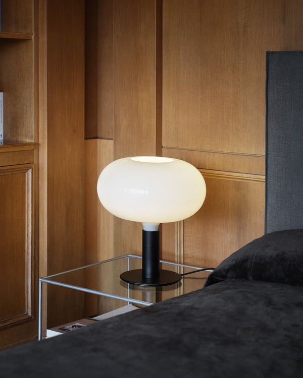 Mid-Century Modern Oval Table Lamp | AM1N