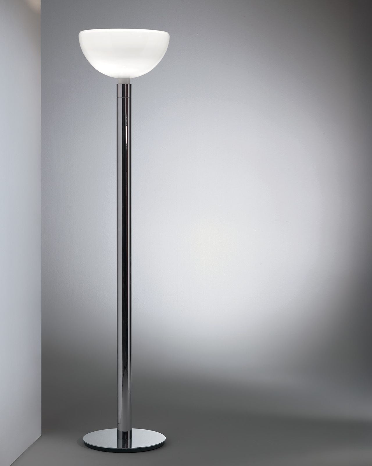 Mid-Century Modern Upside Down Dome Floor Lamp | AM2C | Lighting Collective