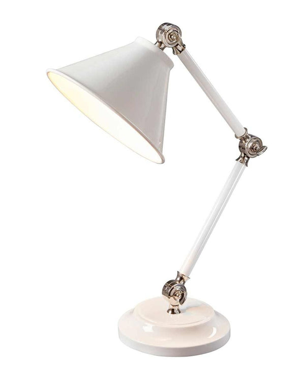 White/Polished Nickel
