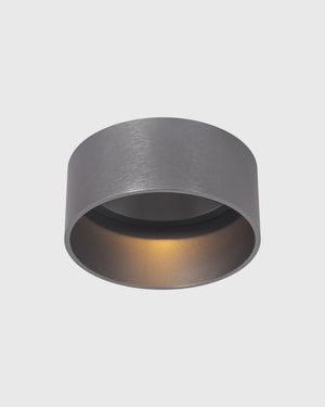 Minimalist Die-Cast Aluminium Downlight | Black Gun Metal | Lighting Collective
