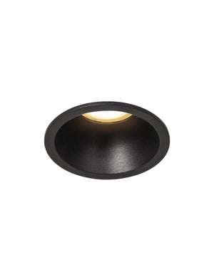 Minimalist LED Architectural CNC Downlight | Black | Lighting Collective