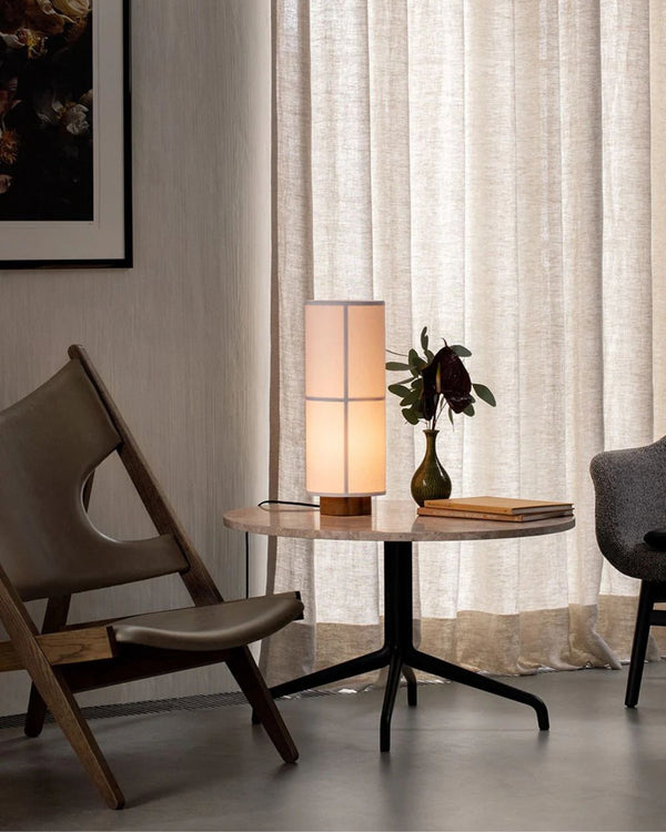 Minimalist Linen Table Lamp | Hashira