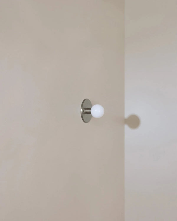 Small / Brass / Clear Frosted