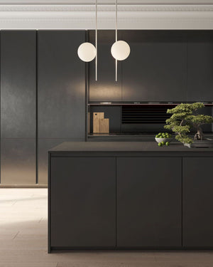 Minimalist Orb and Stem Pendant Light-Lighting Collective