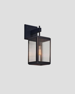 Modern Box Lantern Wall Light - Lighting Collective