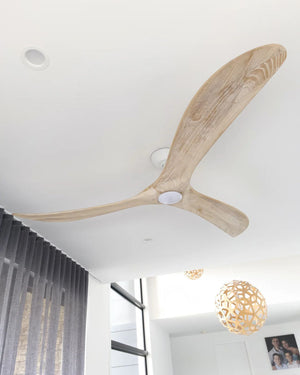 Modern Ceiling Fan with Light | Kirra DC | ThreeSixty