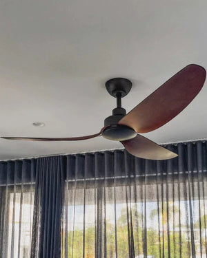 Modern Fluted Blade Ceiling Fan | Trinity DC | ThreeSixty - Lighting Collective