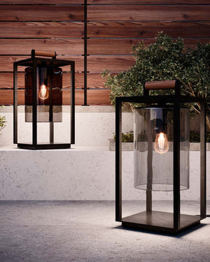 Modern Glass Dome Outdoor Lantern - Lighting Collective