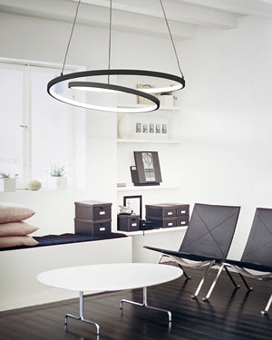 Modern Metal Spiral Pendant - Lighting Collective