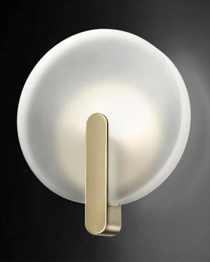 Modern Satin Glass Wall Light - Lighting Collective