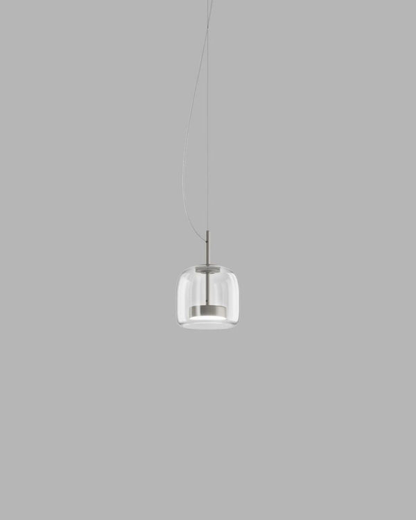 Small / Clear / Steel