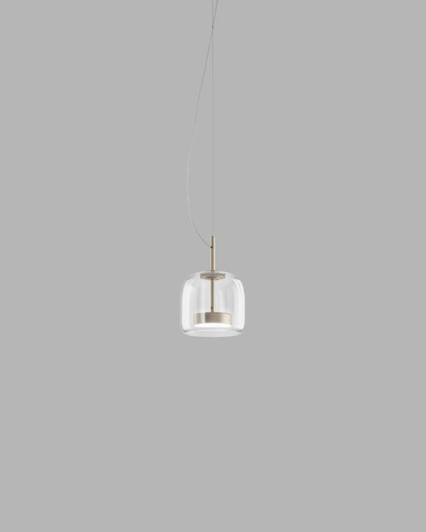 Small / Clear / Gold