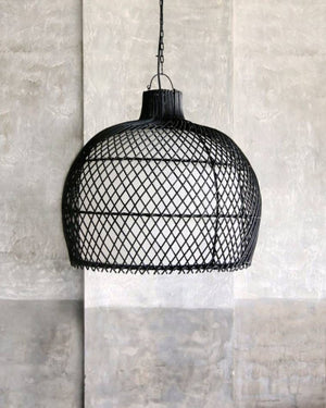Natural Rattan Weave Pendant Light
