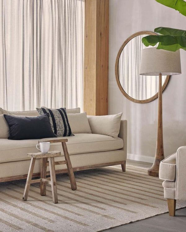 Natural Timber Floor Lamp