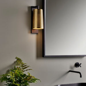 Transitional Slim Wall Light | Brass