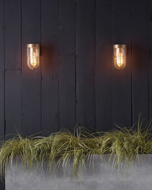 Nautic Wall Lamp | Assorted Finishes-Lighting Collective