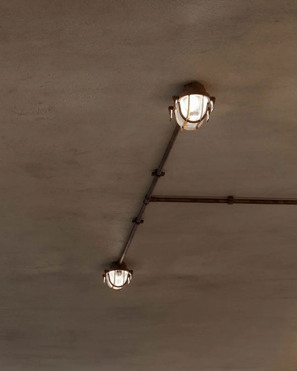 Oblong Outdoor Wall or Ceiling Light