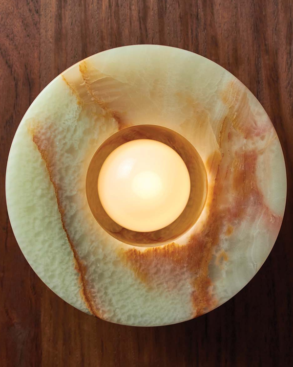 Jade Onyx / Brushed Nickel / Opal