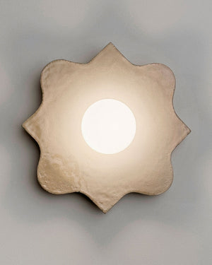 Ornamental Ceramic Wall Light Rocco
