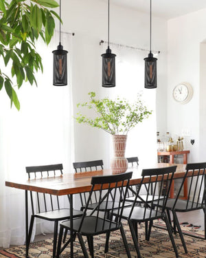 Perforated Cylinder Pendants - Lighting Collective