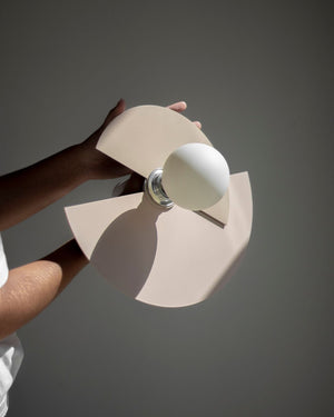 Playful Half-Moon Steel Wall Light | Ex Display | SALE