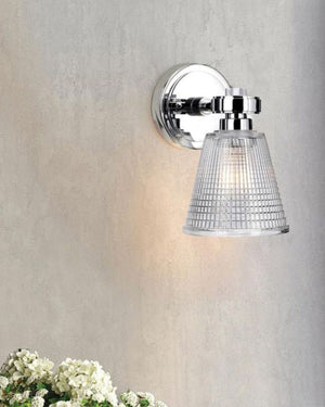 Prismatic Glass Wall Light | Assorted Finishes-Lighting Collective
