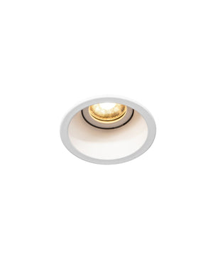 Recessed Adjustable CNC Aluminium Downlight | White | Lighting Collective