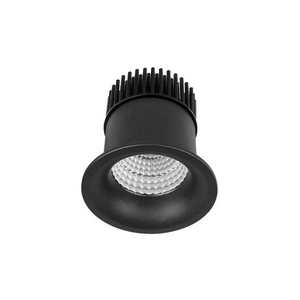 Recessed Curved IP65 Downlight | Black | Lighting Collective