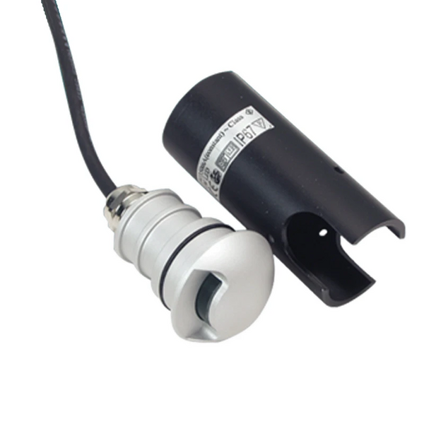 Recessed Anodised Silver LED Step Light | SALE
