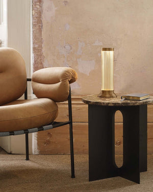 Reeded Glass Table Lamp - Lighting Collective