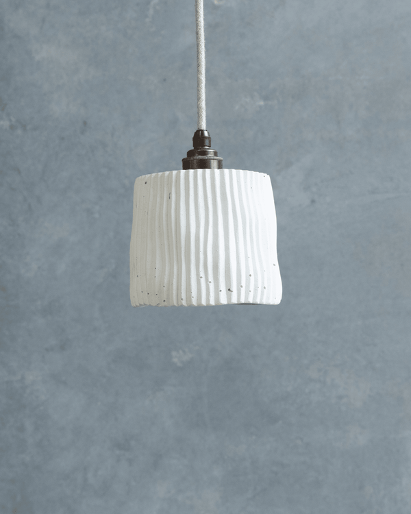 Bone White / New Brass / Canvas Pulley