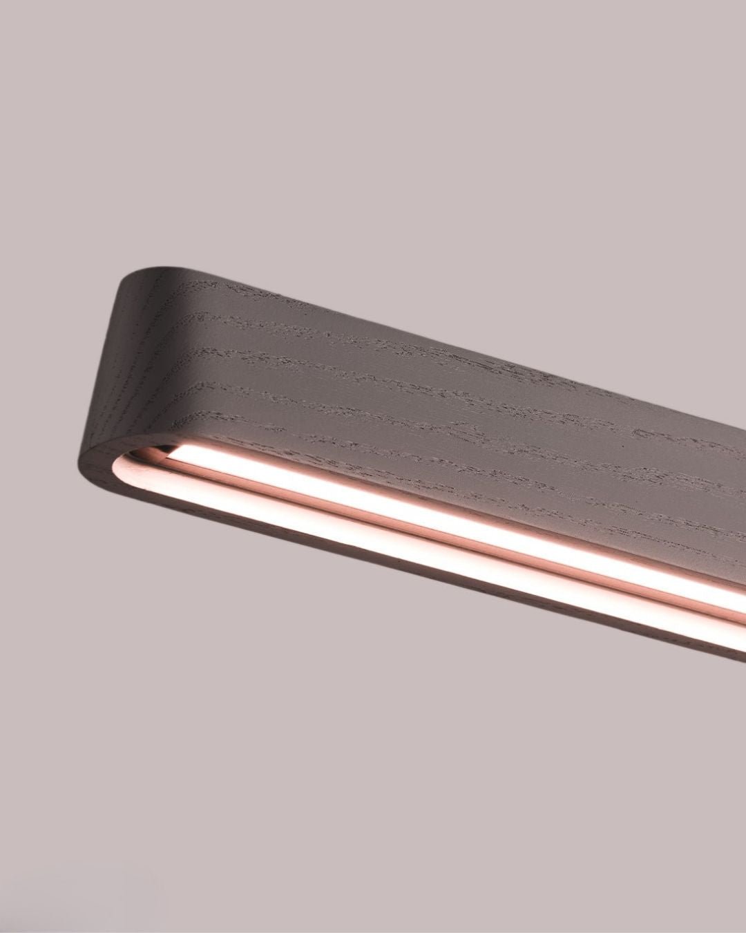 Rounded Edge Coloured Timber Linear | Lighting Collective