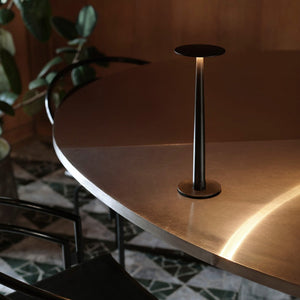 Sleek Italian Table Lamp | Black Standard Base | Lighting Collective