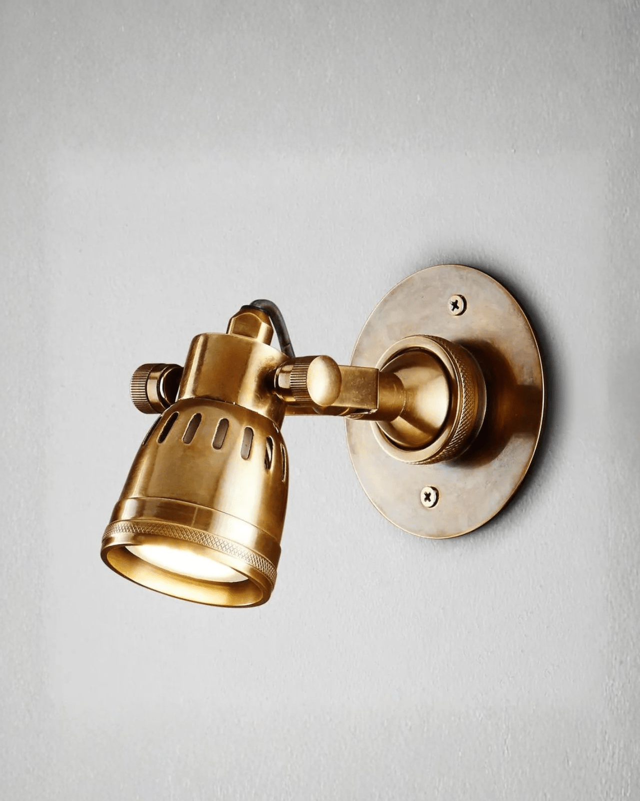 Small Industrial Reading Light | Assorted Finishes | Lighting Collective
